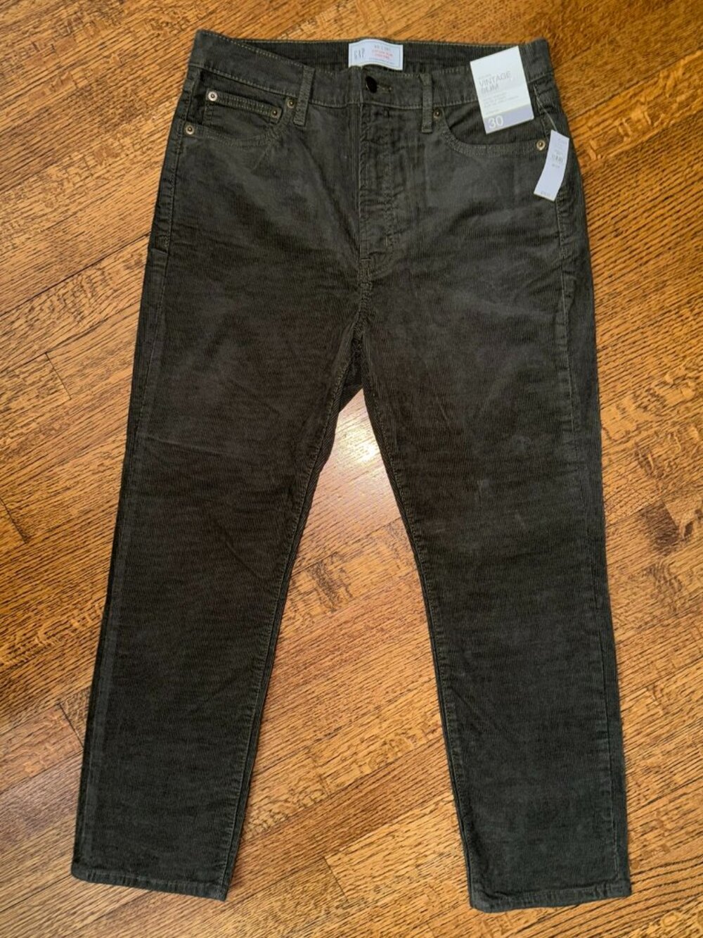 NWT GAP Vintage Slim Corduroy Pants